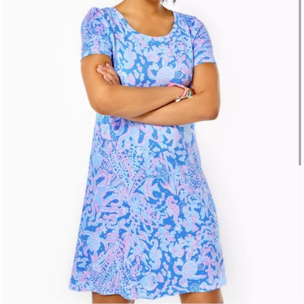 Lilly Pulitzer Cody Dress sea what I sea size large
